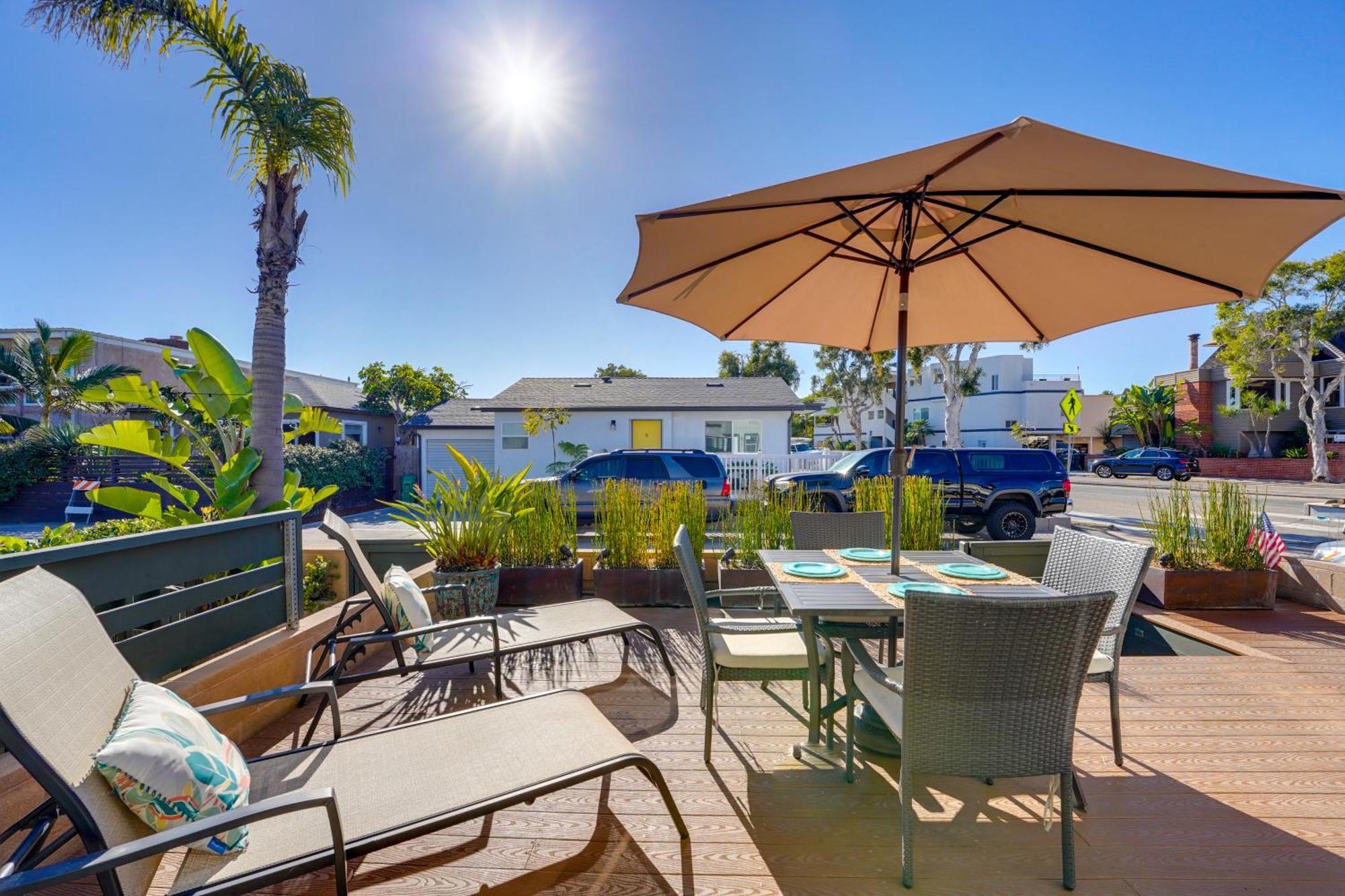 Stunning Beach Home - Large Patio, Parking, Ac & Dog Friendly! Сан Диего Екстериор снимка